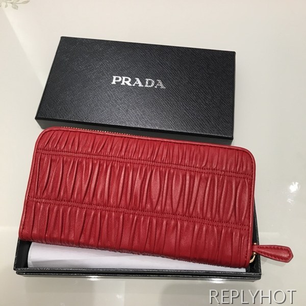 Prada 프라다 1ML506 지퍼 장지갑 prada 여자지갑 pra5077
