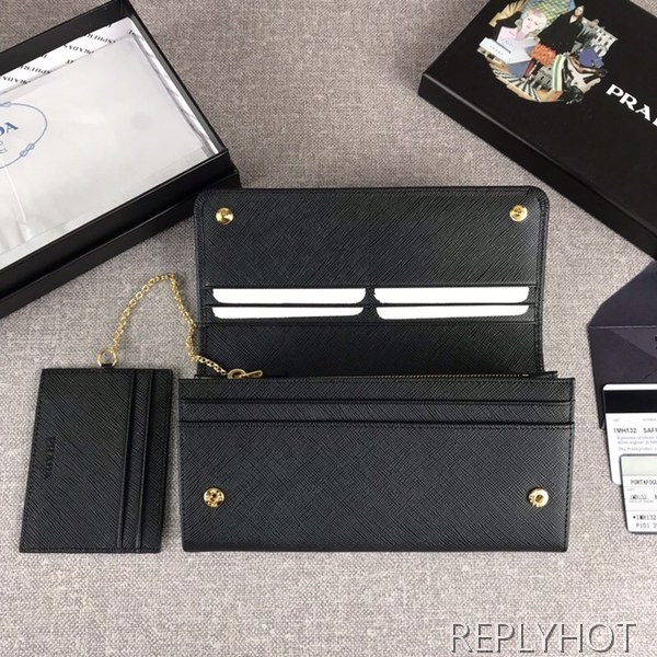 Prada 프라다 1MH132 사피아노 장지갑 prada 5014