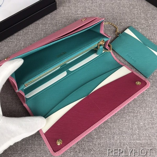 Prada 프라다 1MH132 사피아노 장지갑 prada 5015