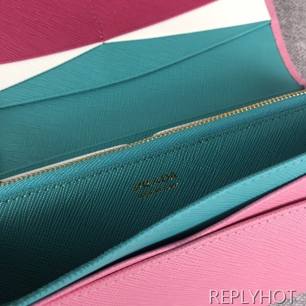 Prada 프라다 1MH132 사피아노 장지갑 prada 5015