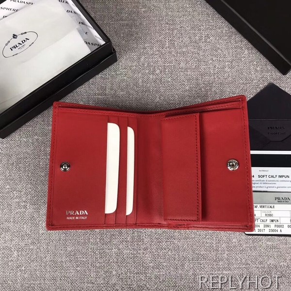 Prada 프라다 다이어그램 퀼팅 반지갑 1MV204 prada 여자지갑 5023