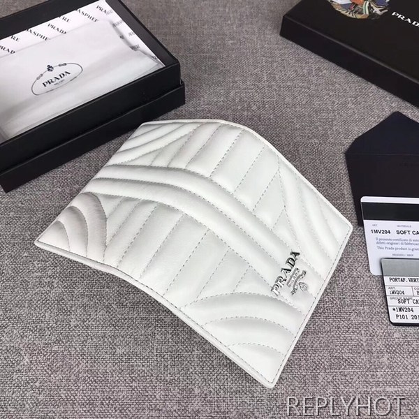 Prada 프라다 다이어그램 퀼팅 반지갑 1MV204 prada 여자지갑 5024