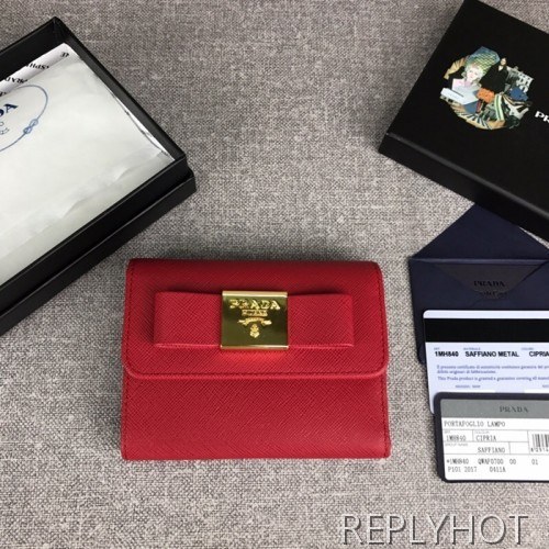 Prada 프라다 쇼트 레더 지갑 1MH840 prada 여자지갑 6종