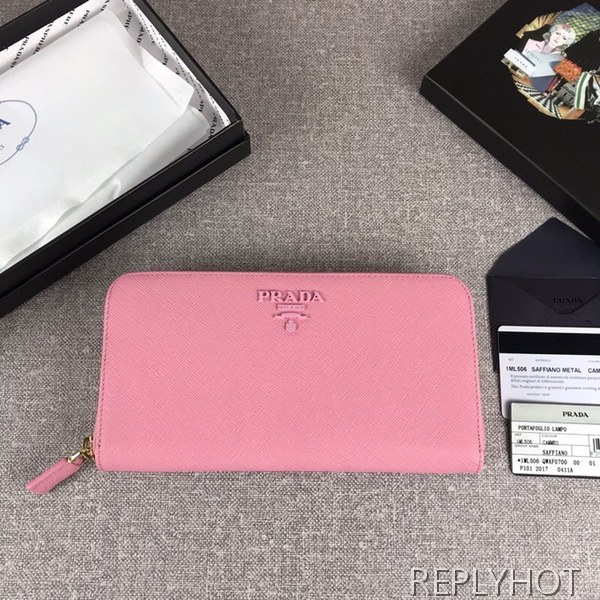 Prada 프라다 사피아노 지퍼 장지갑 1ML506 prada 5010