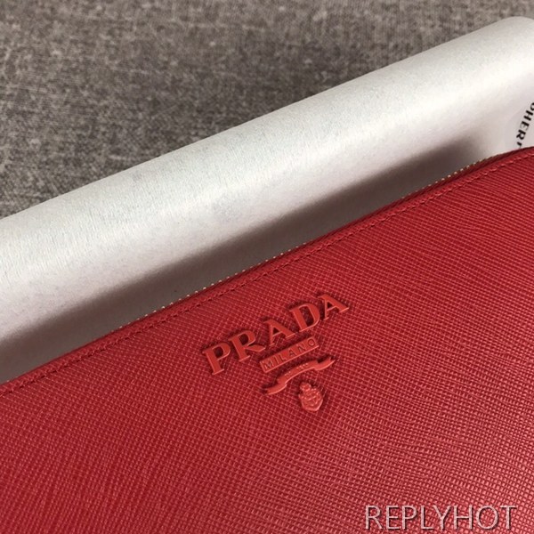 Prada 프라다 사피아노 지퍼 장지갑 1ML506 prada 5011