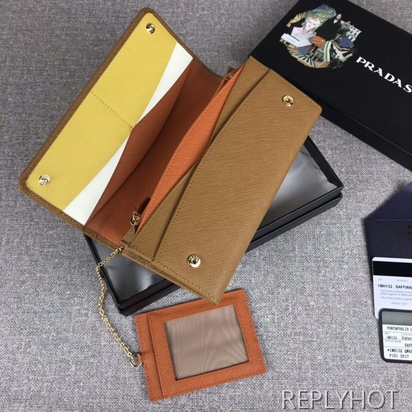 Prada 프라다 1MH132 사피아노 장지갑 prada 5013