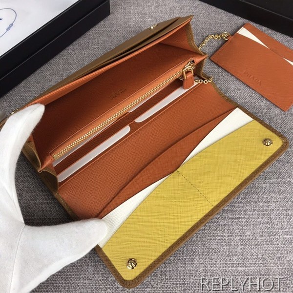 Prada 프라다 1MH132 사피아노 장지갑 prada 5013