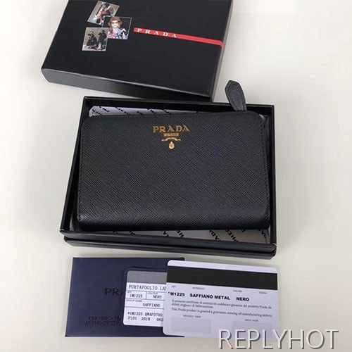 [PRADA]프라다 중지갑 1M1225-1