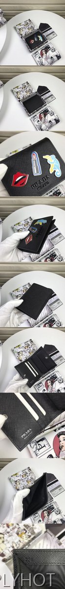 [PRADA]프라다 사피아노 반지갑 1MV204