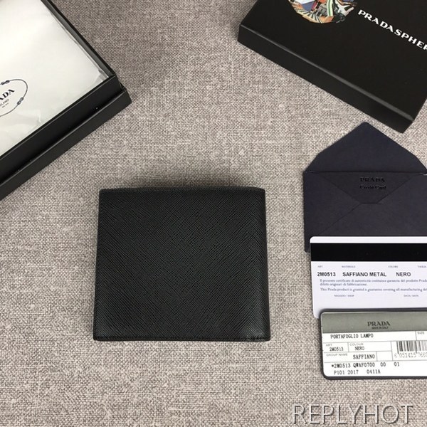 (실사영상) Prada 프라다 사피아노지갑 2M0513 남자지갑 PRADA 4008