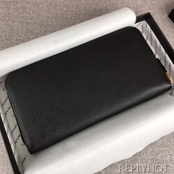 프라다 1ML506 사피아노 지퍼 장지갑 남여공용지갑 PRADA 4006