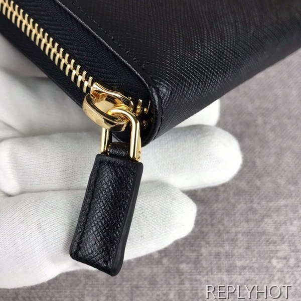 프라다 1ML506 사피아노 지퍼 장지갑 남여공용지갑 PRADA 4006