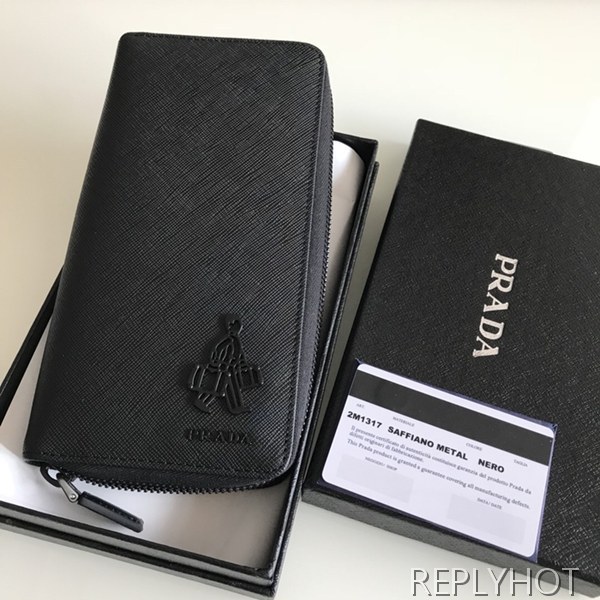 프라다 사피아노 지퍼 장지갑 2M1317 PRADA 남자지갑 pra4073
