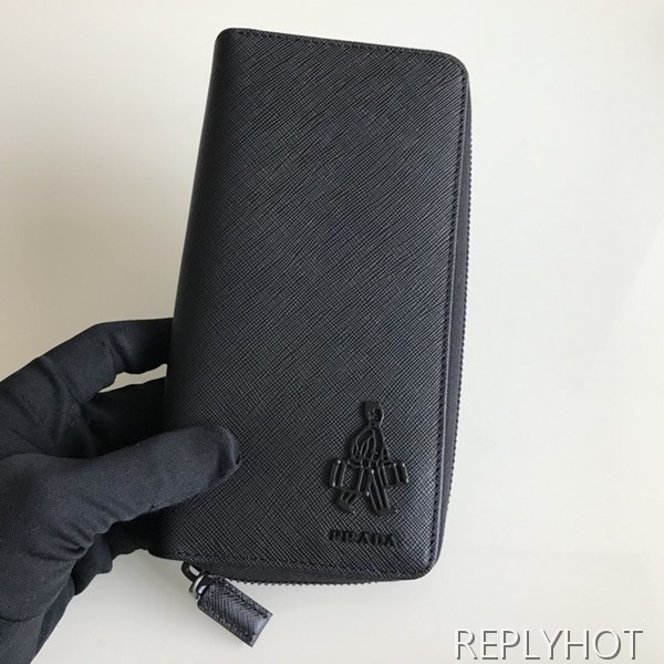 프라다 사피아노 지퍼 장지갑 2M1317 PRADA 남자지갑 pra4073