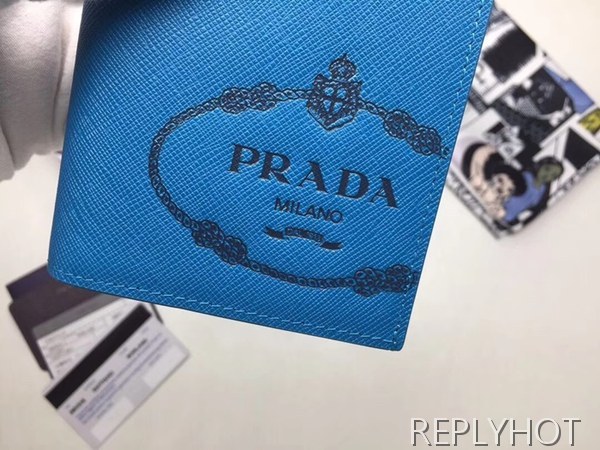 Prada 2020 Saffiano Mens Wallet, 2MV836