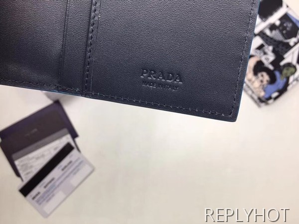 Prada 2020 Saffiano Mens Wallet, 2MV836