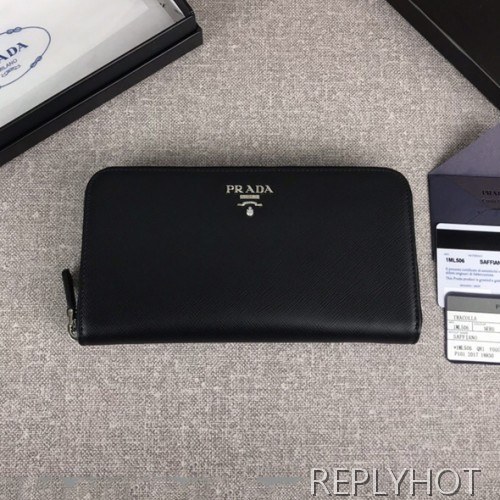 Prada 프라다 1ML506 지퍼 라운드 장지갑 남여공용지갑 PRADA 4033