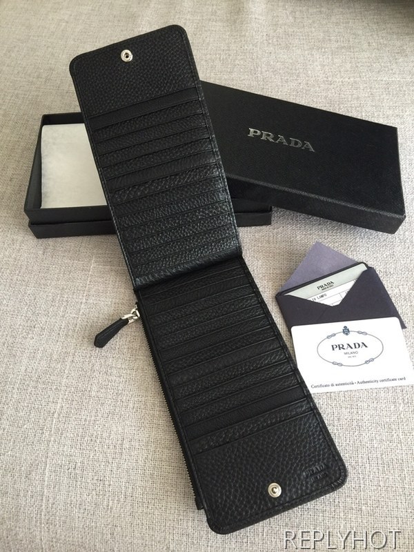 Prada 프라다 장지갑 prada 남여공용카드지갑 pra5086