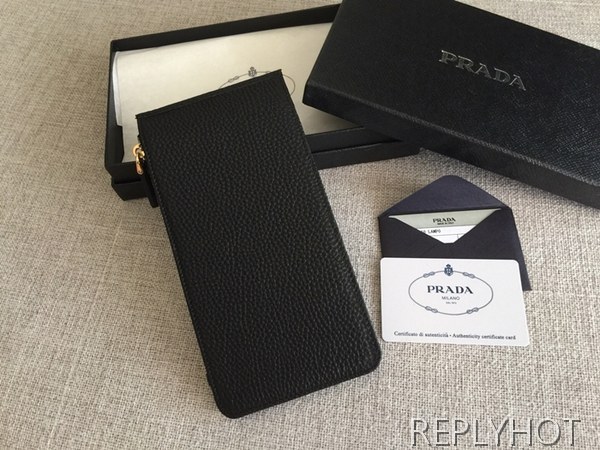 Prada 프라다 장지갑 prada 남여공용카드지갑 (금장) pra5088