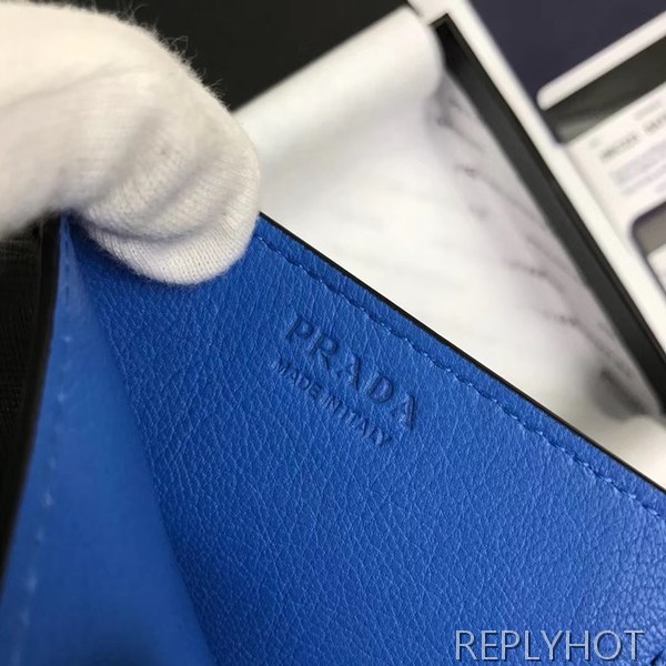 프라다 2020 사피아노 남성용 카드 퍼스,PRAW0159,10CM.블랙,화이트