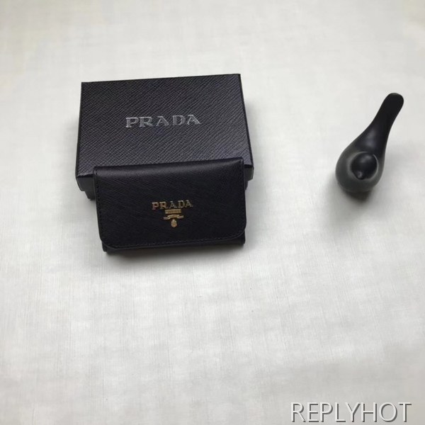 Prada 프라다 남여공용 사피아노 메탈로고 키월렛