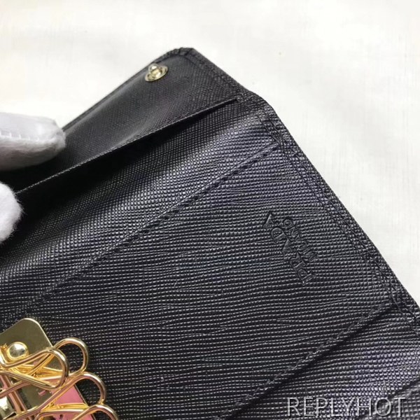 Prada 프라다 남여공용 사피아노 메탈로고 키월렛