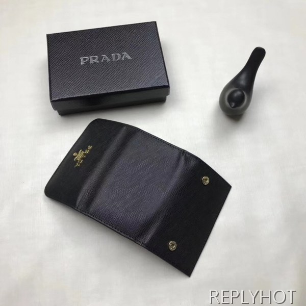 Prada 프라다 남여공용 사피아노 메탈로고 키월렛