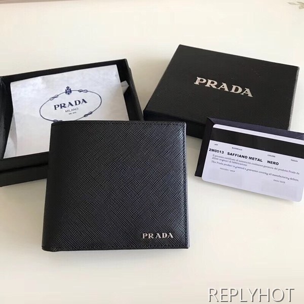 프라다 반지갑 2M0513 남자지갑 PRADA 4001