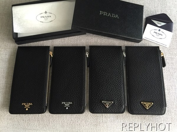 Prada 프라다 장지갑 prada 남여공용카드지갑 4종