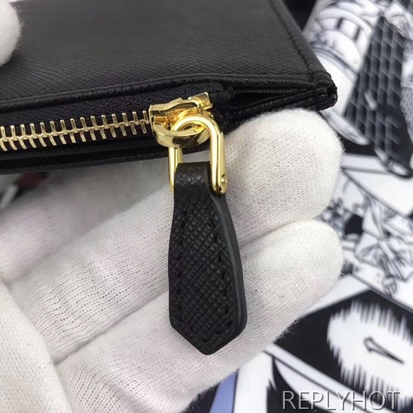 (실사영상) Prada 프라다 프라다 사피아노 남여공용 카드 지갑 5가지 색상