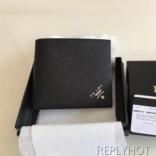 (실사영상) Prada 프라다 반지갑 2M0513 남자지갑 PRADA 4002