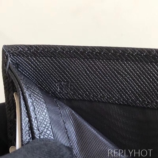 (실사영상) Prada 프라다 반지갑 2M0513 남자지갑 PRADA 4002