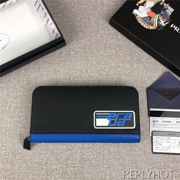 프라다 지퍼 장지갑 2ML317-2 신상