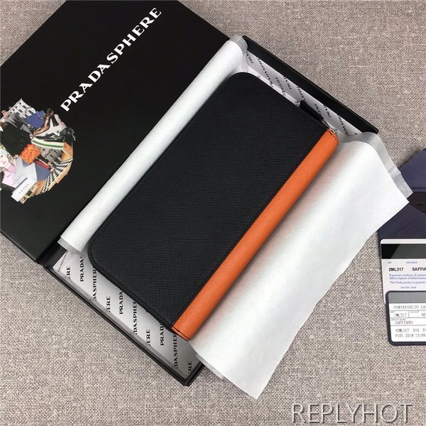 프라다 지퍼 장지갑 2ML317-1 신상