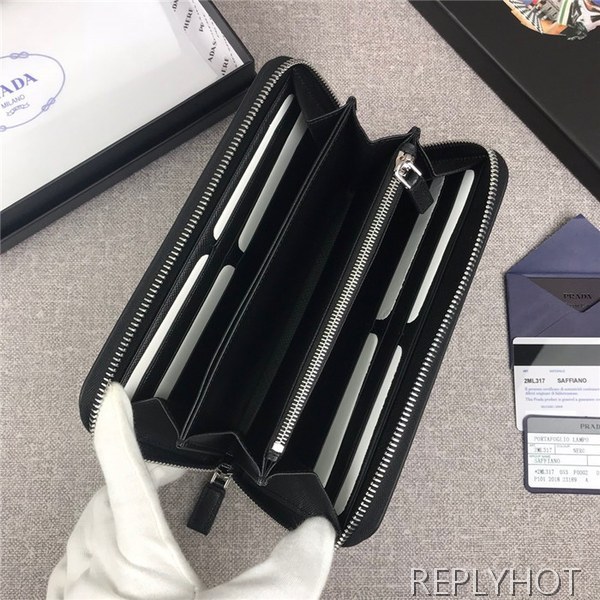 프라다 지퍼 장지갑 2ML317-1 신상