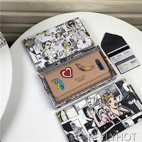 프라다 여성용 장지갑 1MH132 신상