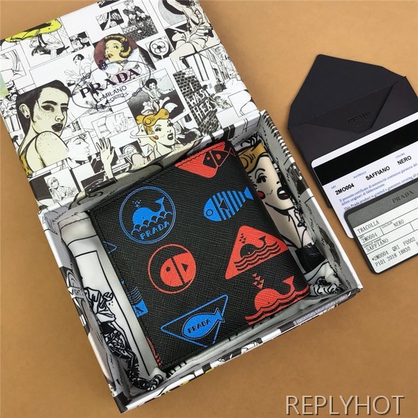 프라다 반지갑 2MO001 신상