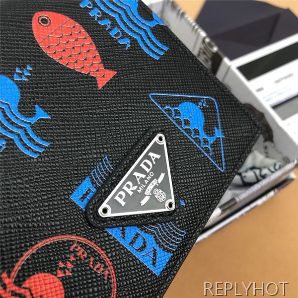 프라다 반지갑 2MO001 신상