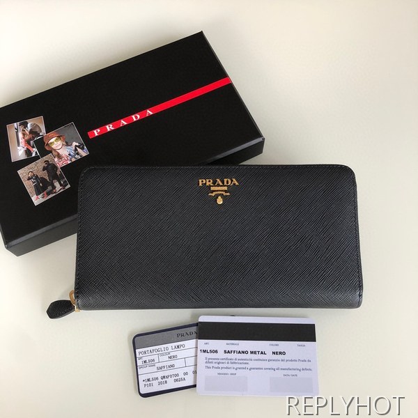Prada 프라다 사피아노 장지갑 6가지 색상