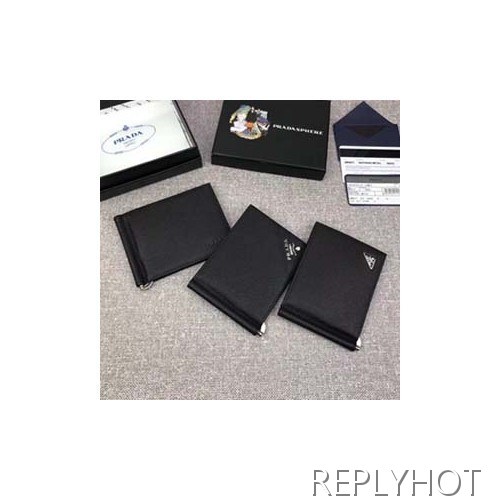 (실사영상) Prada 프라다 머니클립 3종류