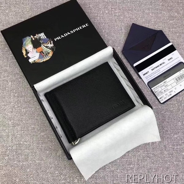(실사영상) Prada 프라다 머니클립 3종류