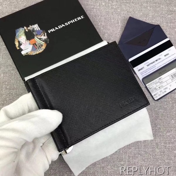 (실사영상) Prada 프라다 머니클립 3종류
