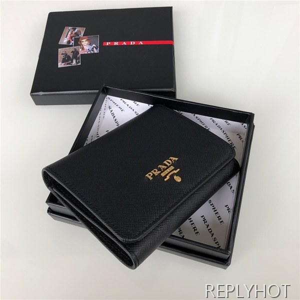 PRADA 프라다 3단 지갑