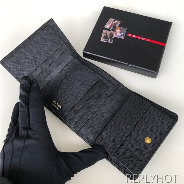 PRADA 프라다 3단 지갑