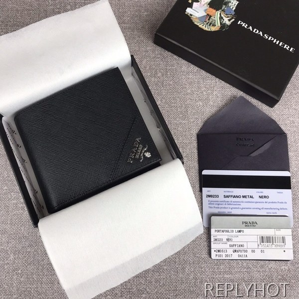 17위 (실사영상) Prada 프라다 사피아노지갑 2M0233 남자지갑 PRADA 4013