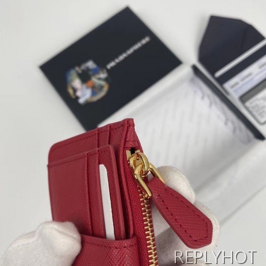 Prada 2020 Saffiano Ladies Card Purse, 1MC038