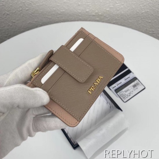 Prada 2020 Saffiano Ladies Card Purse, 1MC038