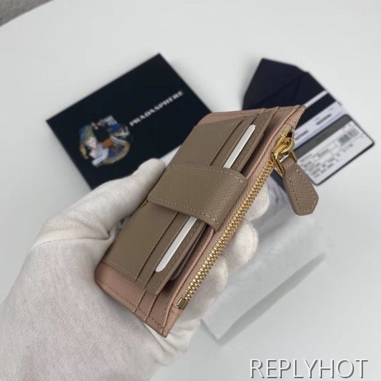 Prada 2020 Saffiano Ladies Card Purse, 1MC038