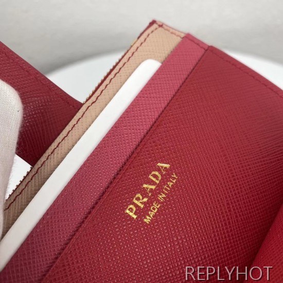 Prada 2020 Saffiano Ladies Card Purse, 1MC038