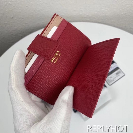 Prada 2020 Saffiano Ladies Card Purse, 1MC038